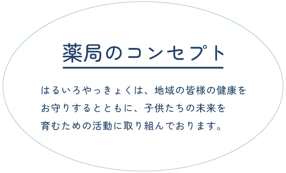 薬局のコンセプト