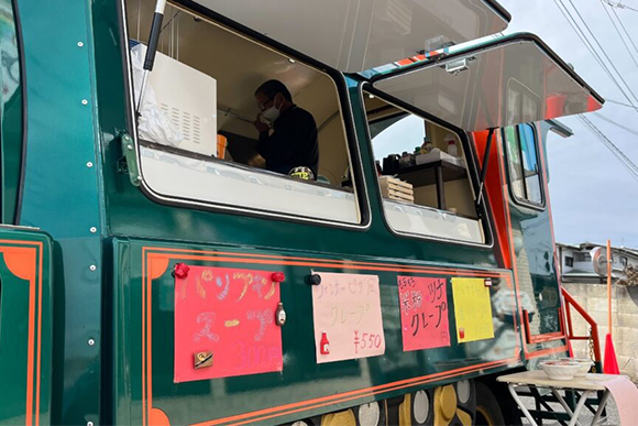 2022年10月18日 キッチンカー活動中